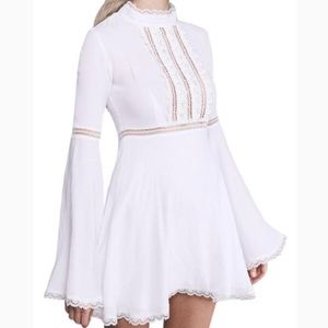 For Love and Lemons Willow Bell Sleeve Dress